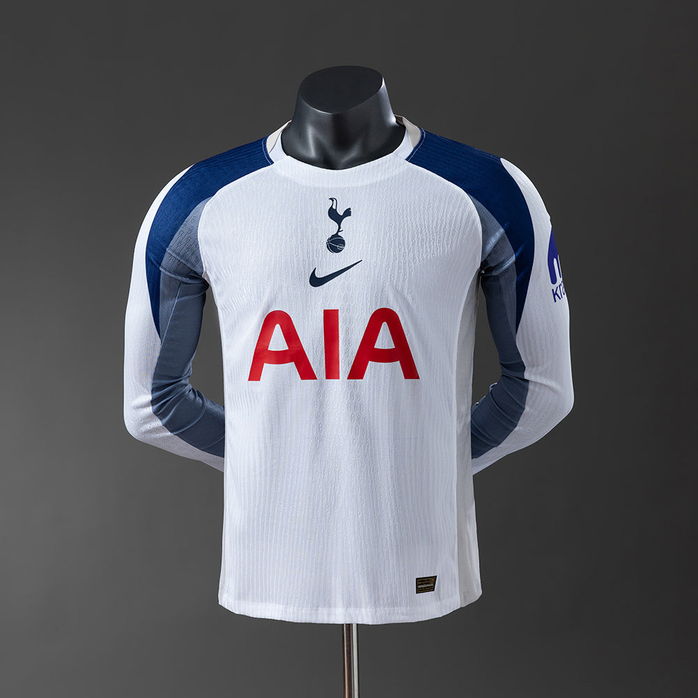 Tottenham Hotspur 2025/26 Home Player Version Manga Larga