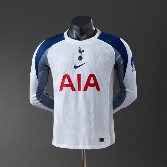 Tottenham Hotspur 2025/26 Home Player Version Manga Larga