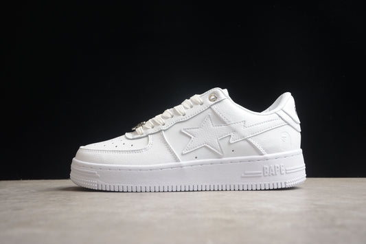 Bape Sta To Low Blanca