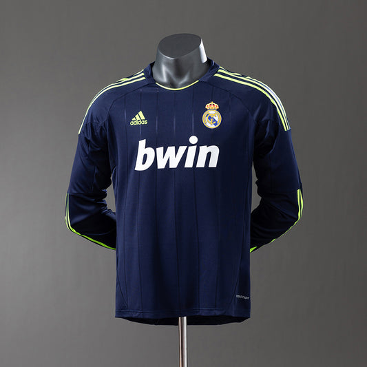 Real Madrid retro 2012/13 Away Manga Larga