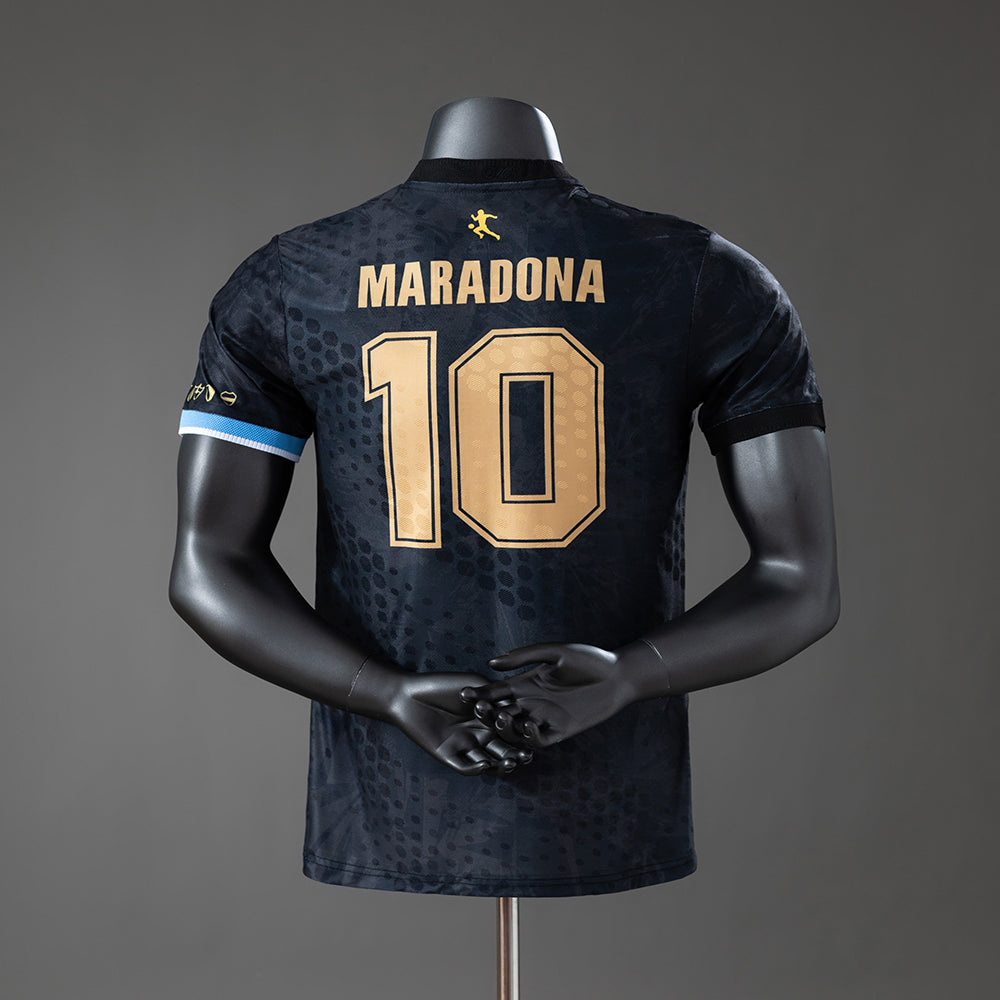 Argentina Maradona #10 Special Edition Player Version Negra