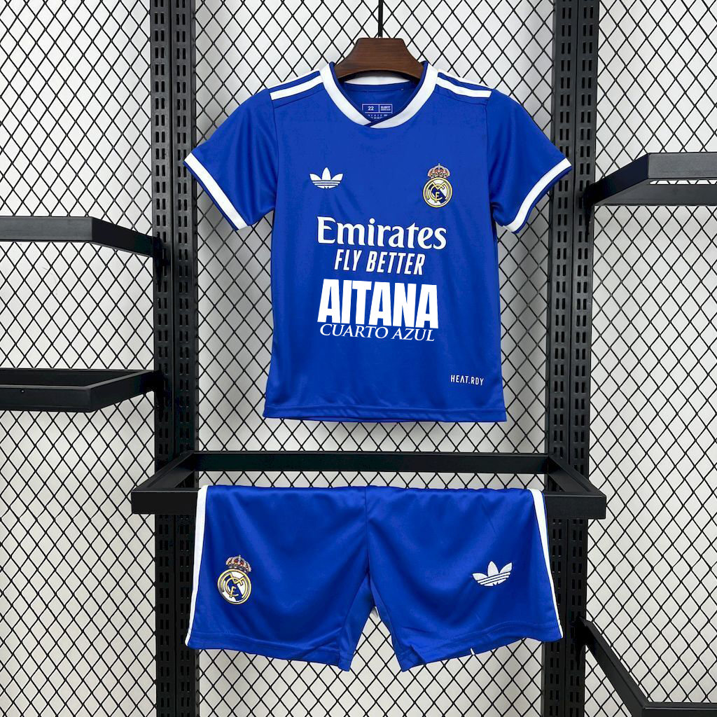 Real Madrid Third x Aitana Cruz Azul Kids Version