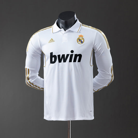 Real Madrid retro 2011/12 Home Manga Larga