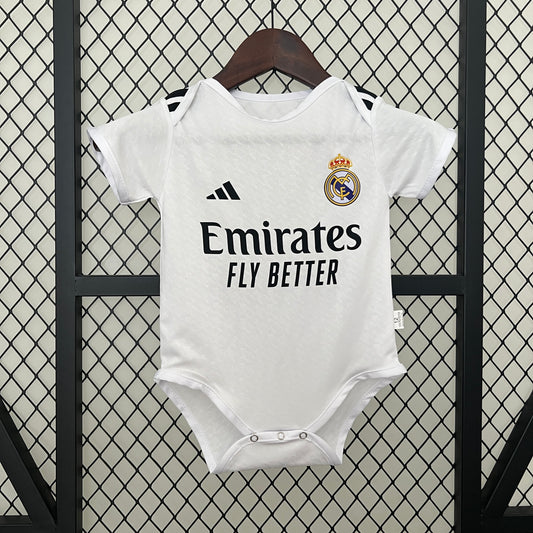 Real Madrid Home 2024-25 Body Bebé