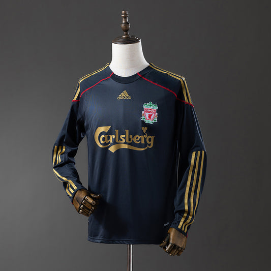 Liverpool retro 2009/10 Away Manga Larga