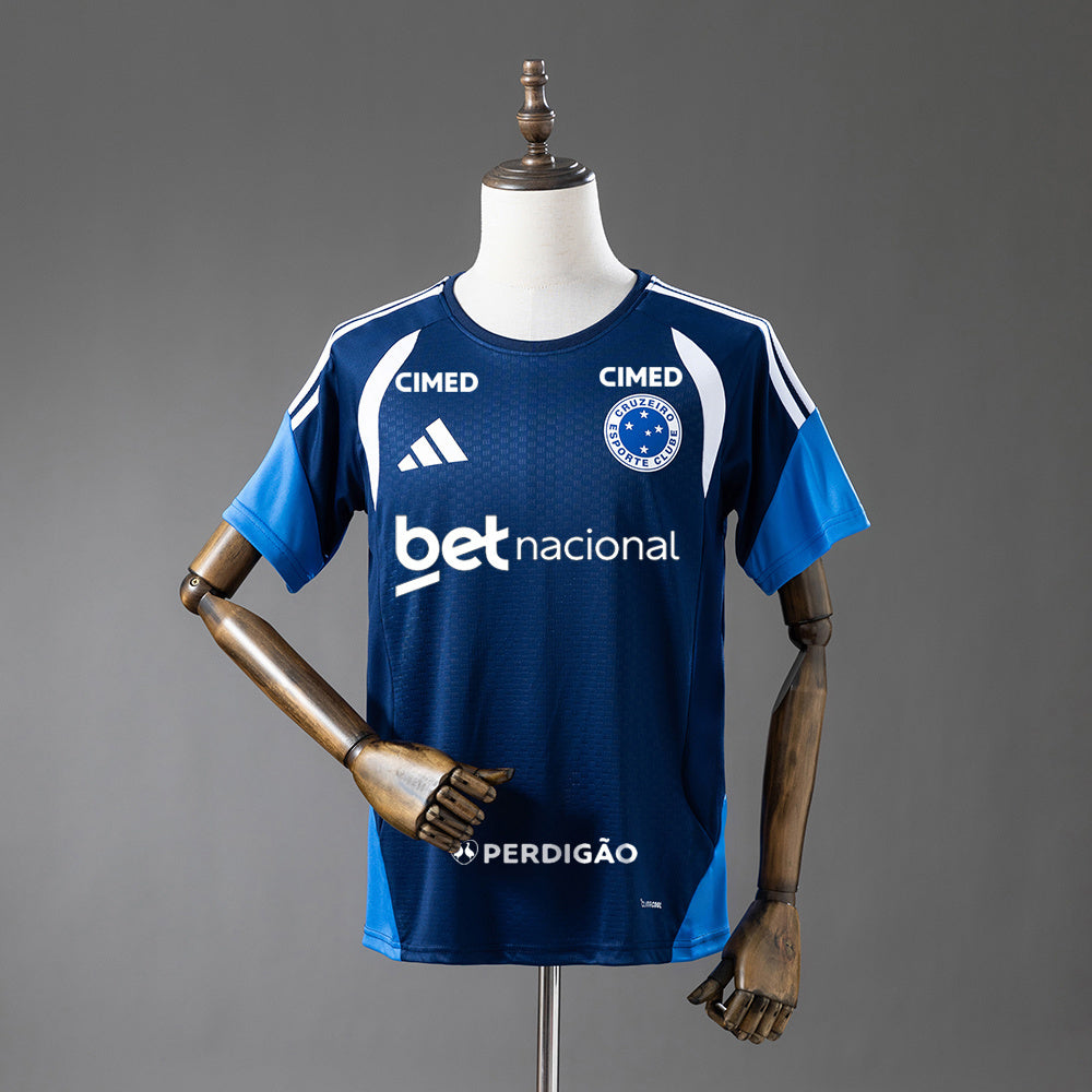 Cruzeiro 2026/27 All Sponsor Training Azul Oscuro