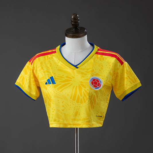 Colombia 2026 Home Crop Top Femenino