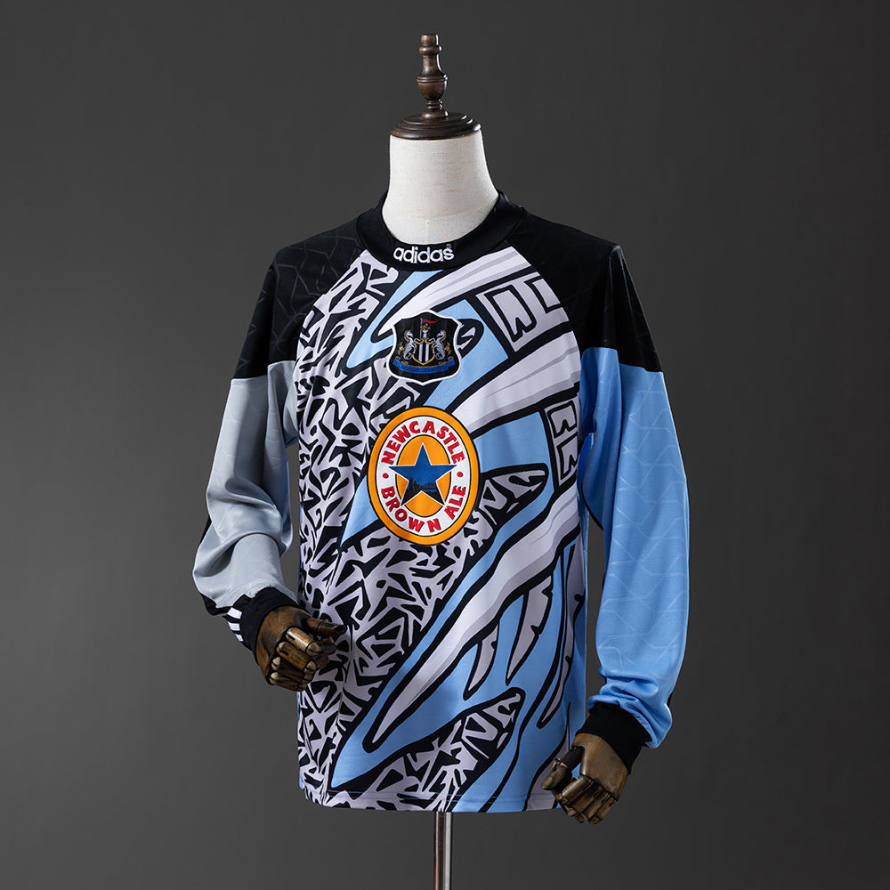 Newcastle United retro 1995/96 Portero Manga Larga