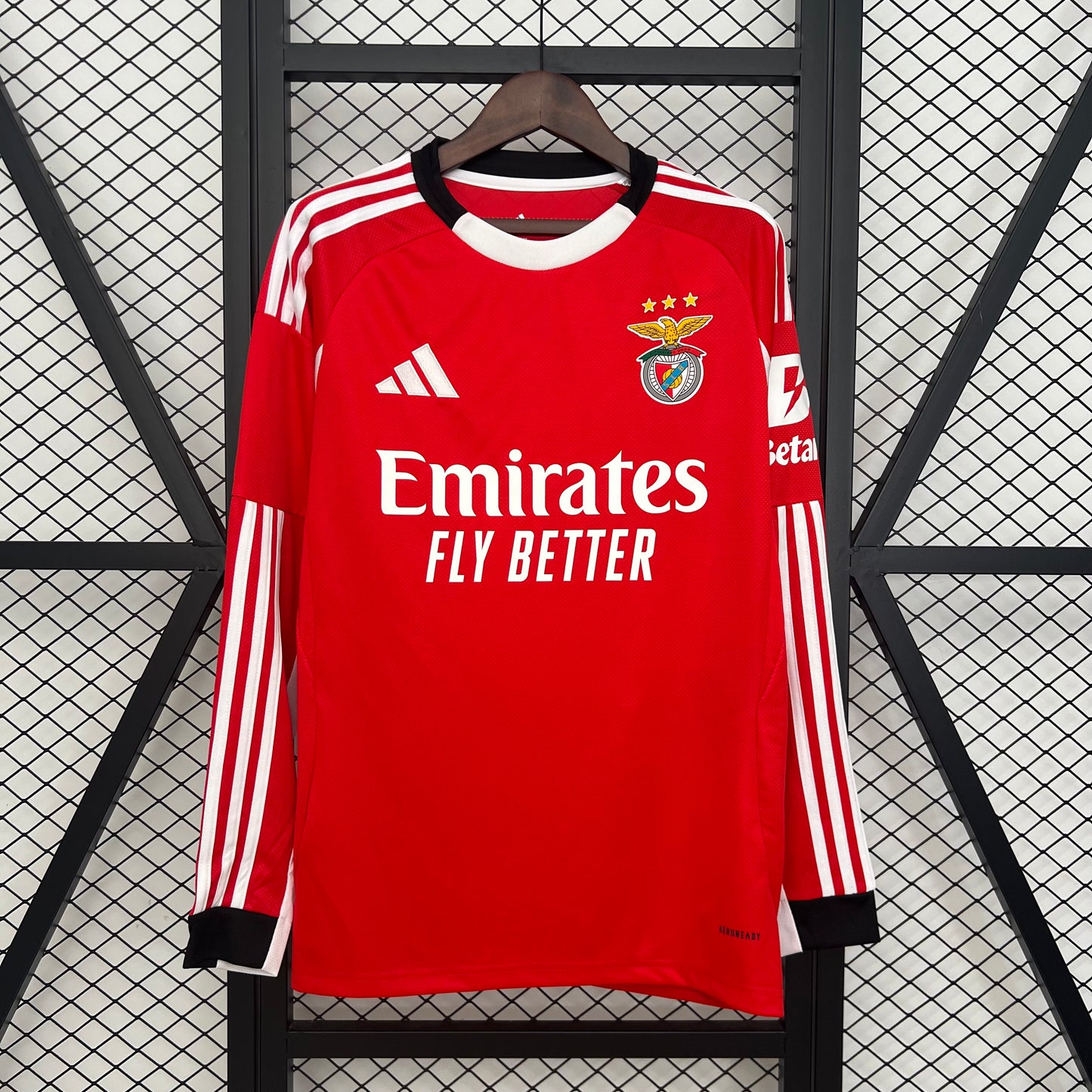Benfica 2025/26 Home Manga Larga