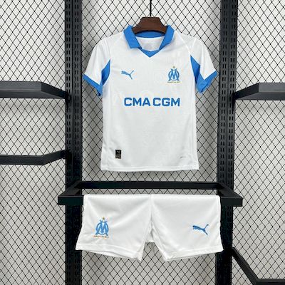 Olympique Marsella  2025/26 Home Kids Version
