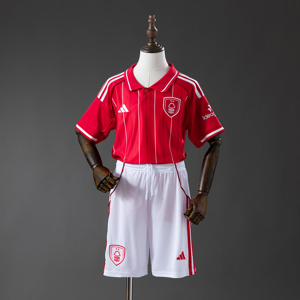 Nottingham Forest 2025/26 Home Kids Version