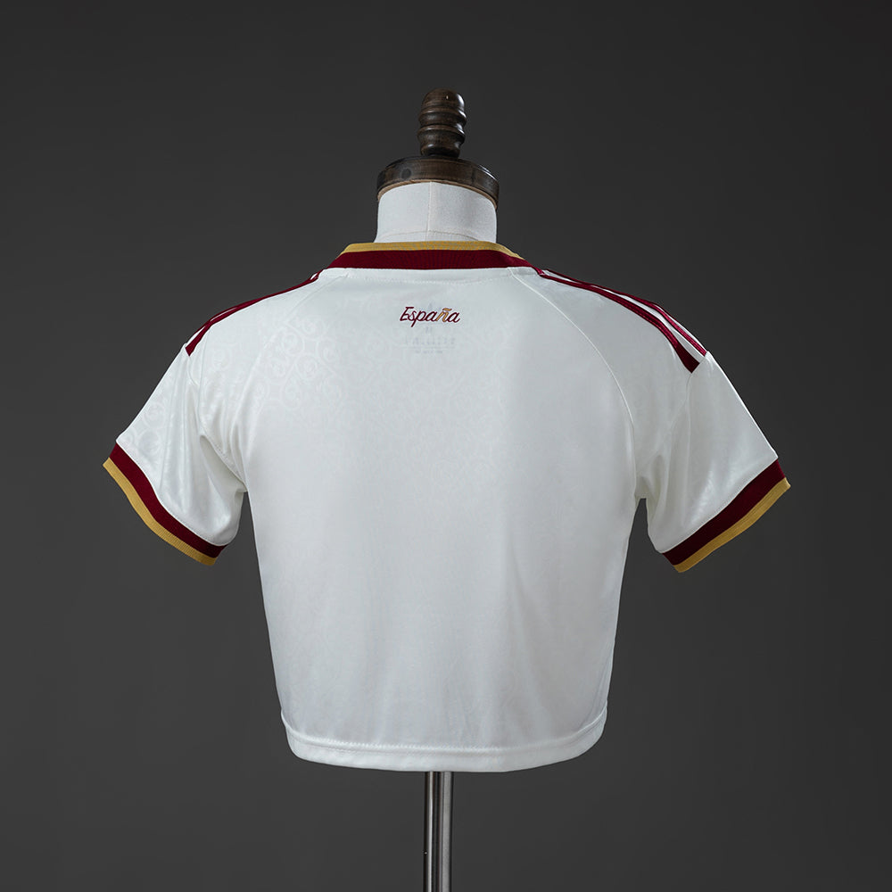 España 2026 Home Femenino Crop Top