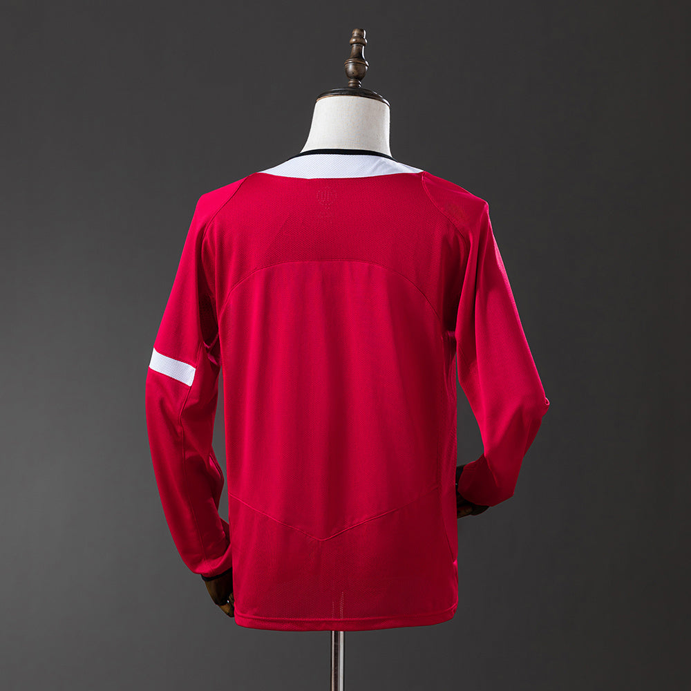 Manchester United retro 2004/06 Home Manga Larga