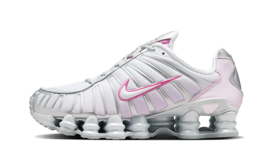 Nike Shox TL metallic platinum rosas